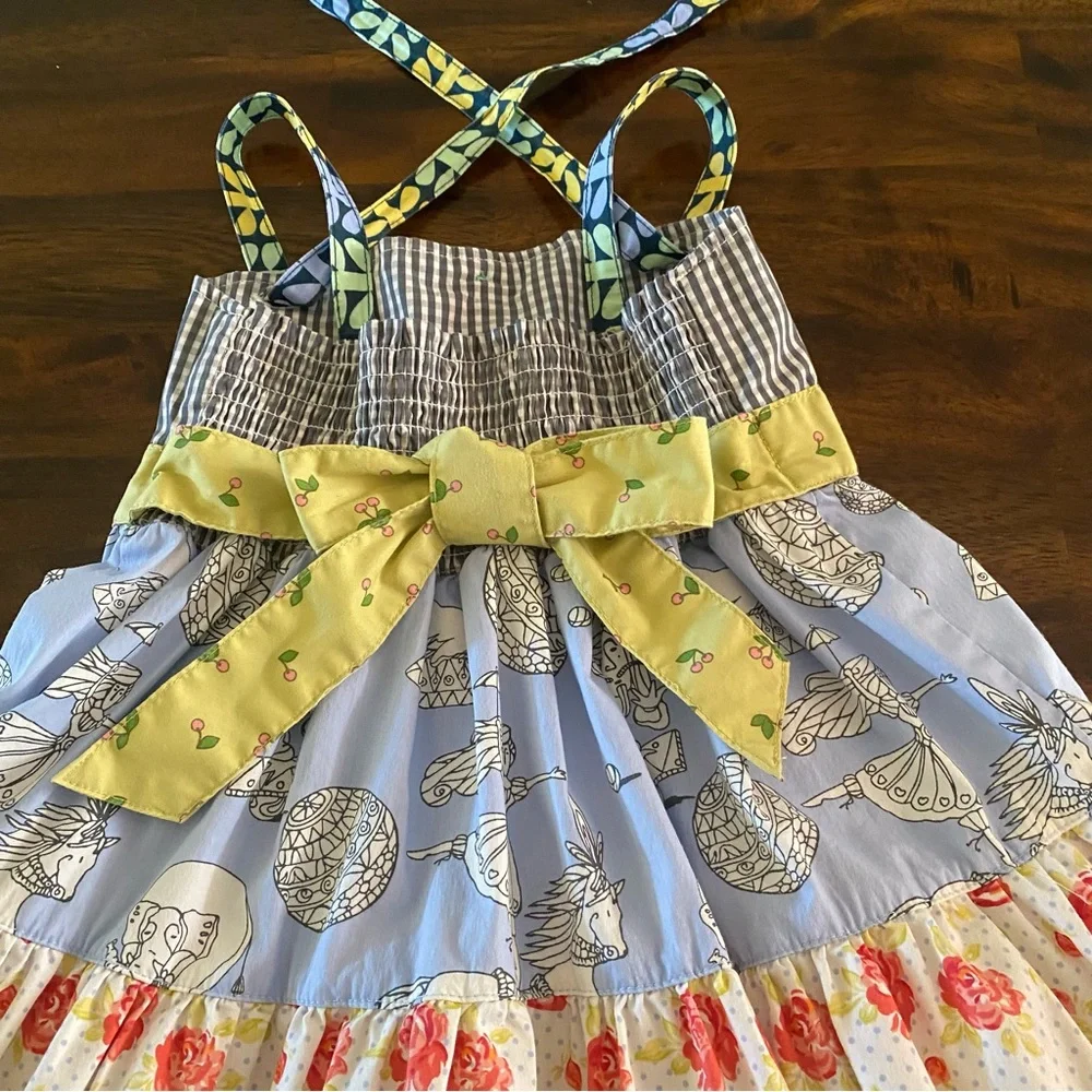 Matilda Jane Tiered Raffle Ticket Ellie Dress - Picture 11 of 13